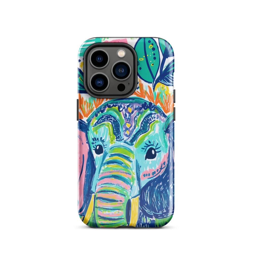 Whimsical Elephant Portrait