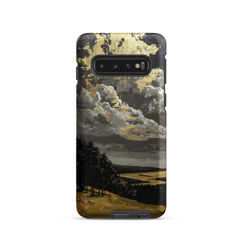 Golden Serenity in a Dramatic Sky | Phone Case |  S10 | Tough Case | Matte