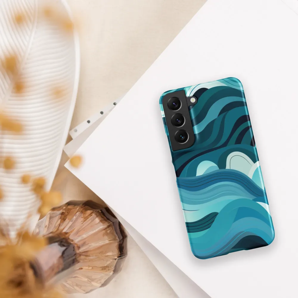 Ebb and Flow | Phone Case |  S22 | Snap Case | Matte
