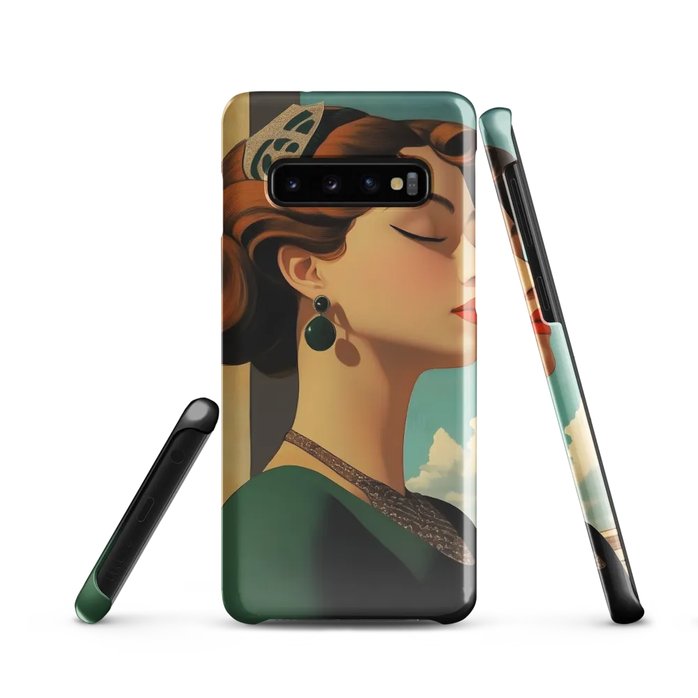 Elegance in Art Deco: A Portrait of Grace