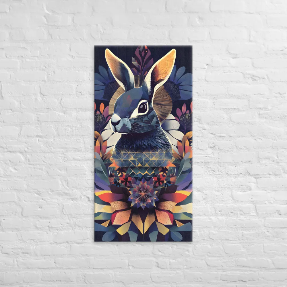 Ethereal Bunny: A Geometric Wonderland