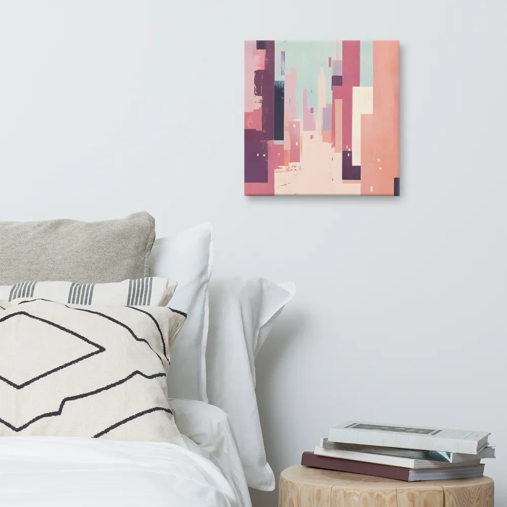 Tranquil Cityscape | Canvas | 16″×16″