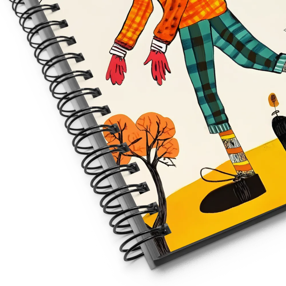 Adventures in Colorful Trails | Spiral Notebook