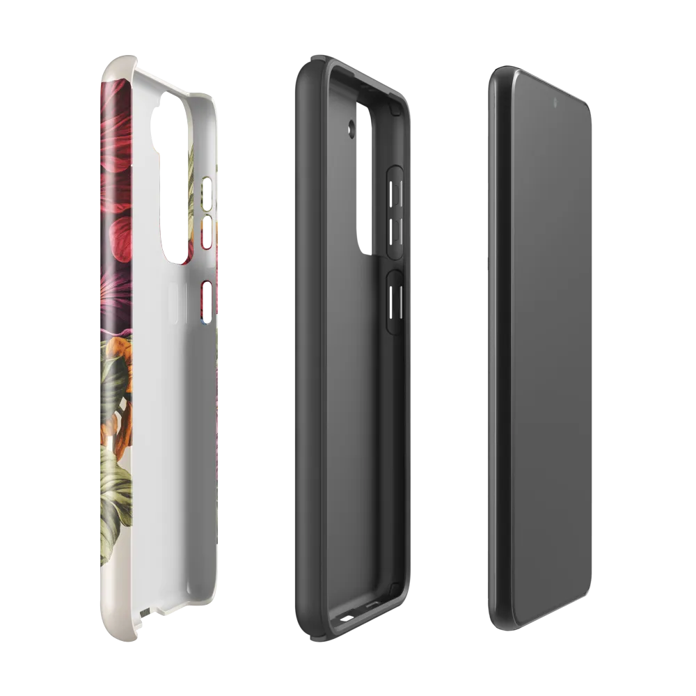 Floral Symphony in Color | Phone Case |  S21 | Tough Case | Glossy