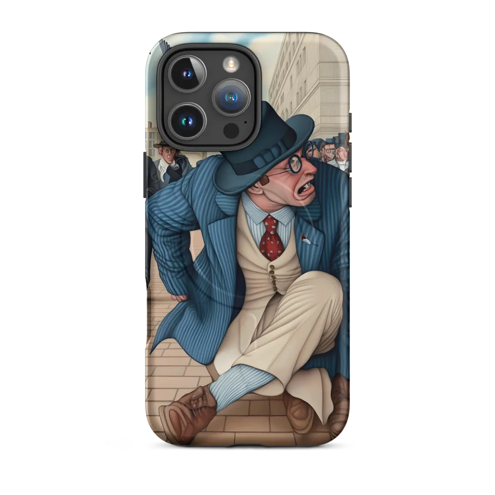 Caught in Tension | Phone Case |  16 Pro Max | MagSafe® Tough Case | Matte