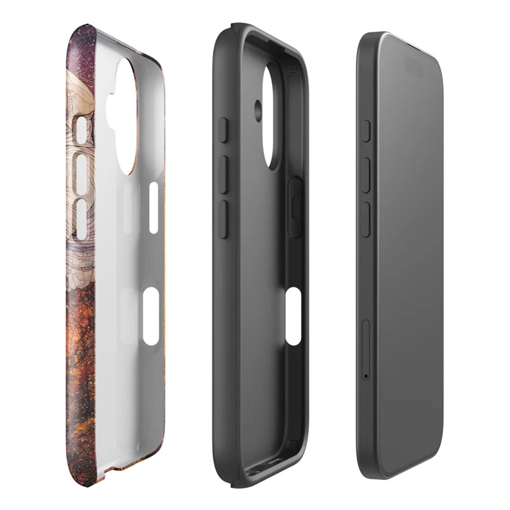 Cosmic Contemplation | Phone Case |  16 | Tough Case | Glossy