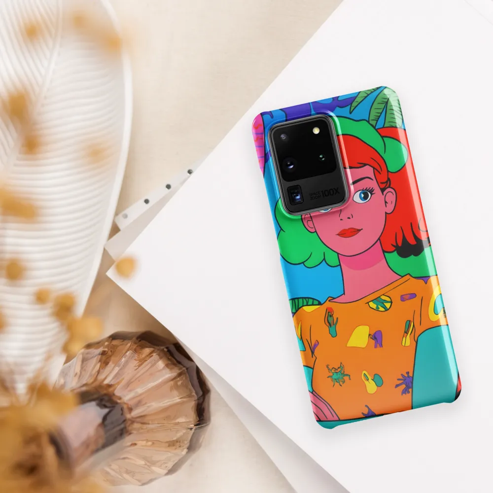 Tropical Vibes: A Playful Portrait