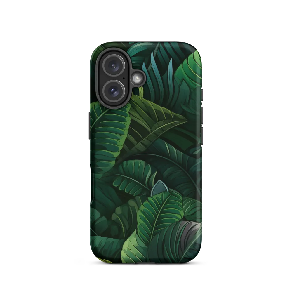 Lush Canopy: A Tropical Foliage Study