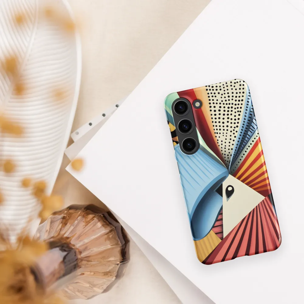 Symphony of Shapes | Phone Case |  S23 | Snap Case | Matte