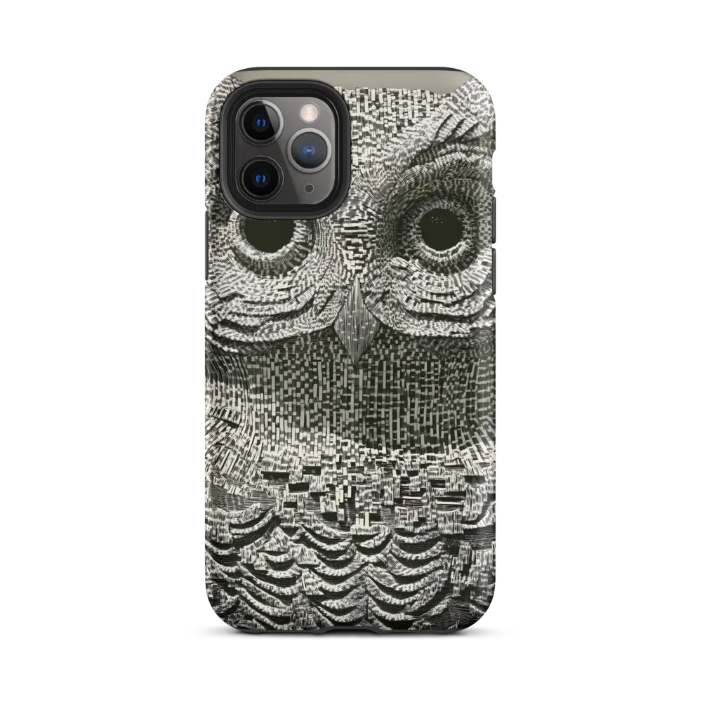 Intricate Owl of Textures