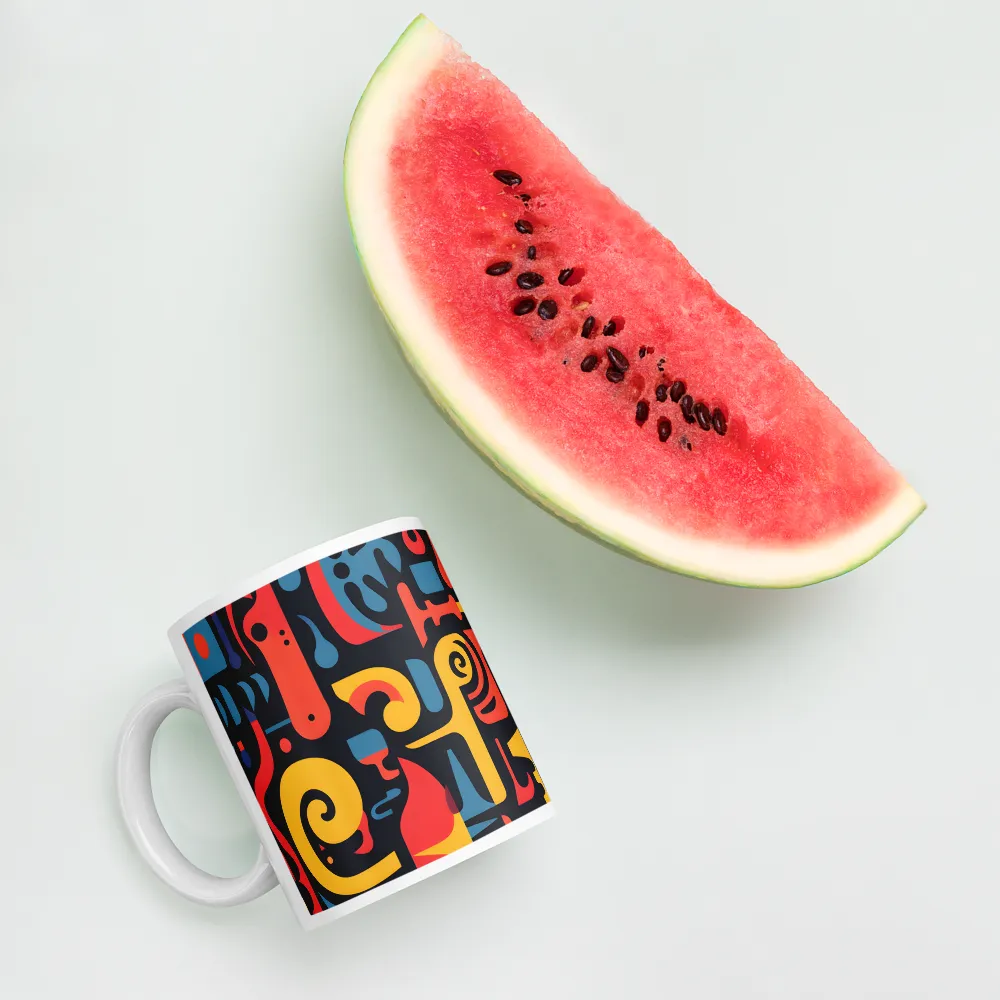 Mosaic of Playful Patterns | Mugs | Multiple Sizes & Colors