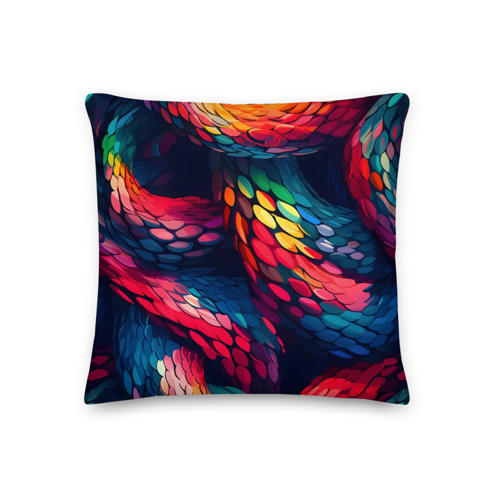 Serpentine Harmony | Pillow | 18″×18″