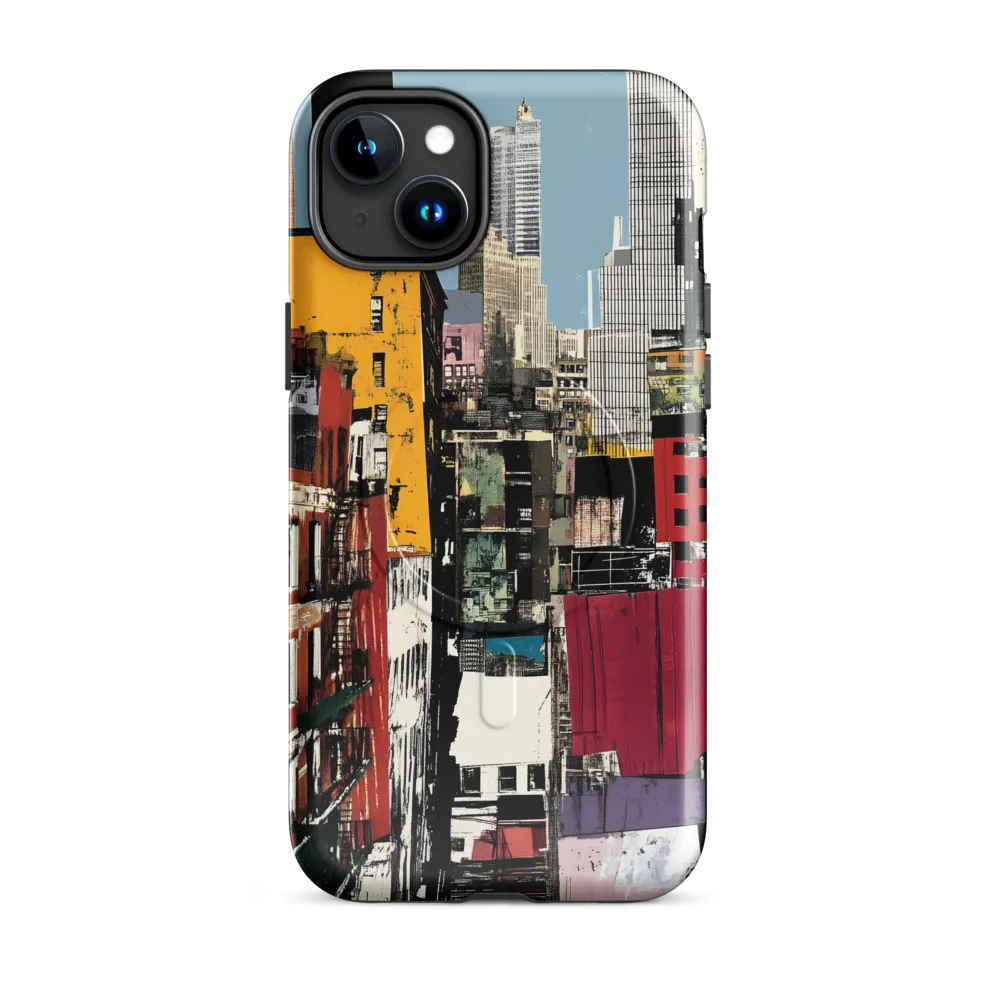 Urban Collage: A Vivid Cityscape