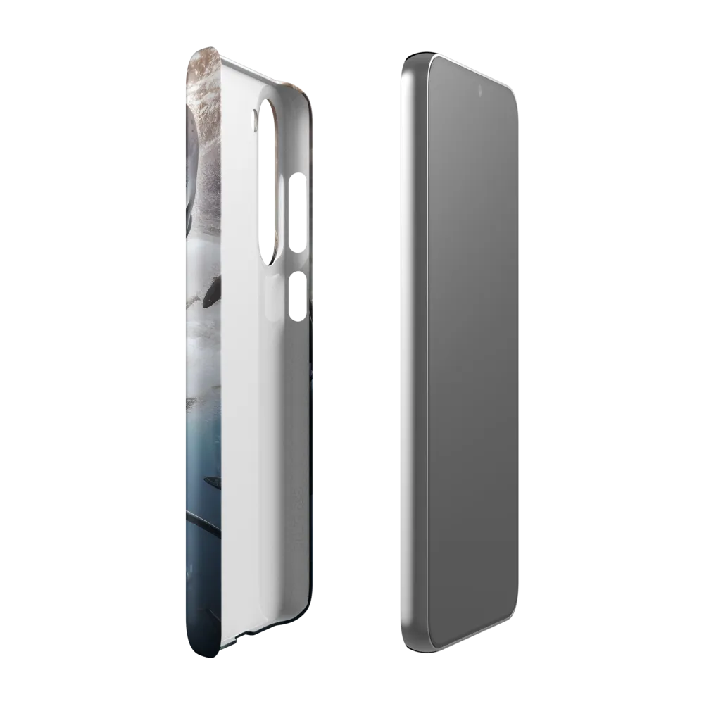 The Apex Predator: An Underwater Encounter | Phone Case |  S23 Plus | Snap Case | Matte