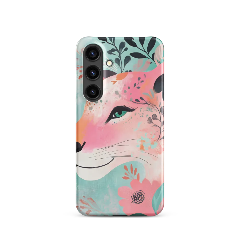 Whimsical Majesty: A Floral Lion