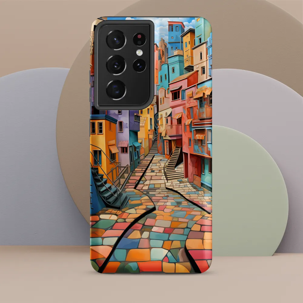 Vibrant Cityscape: A Kaleidoscope of Colors