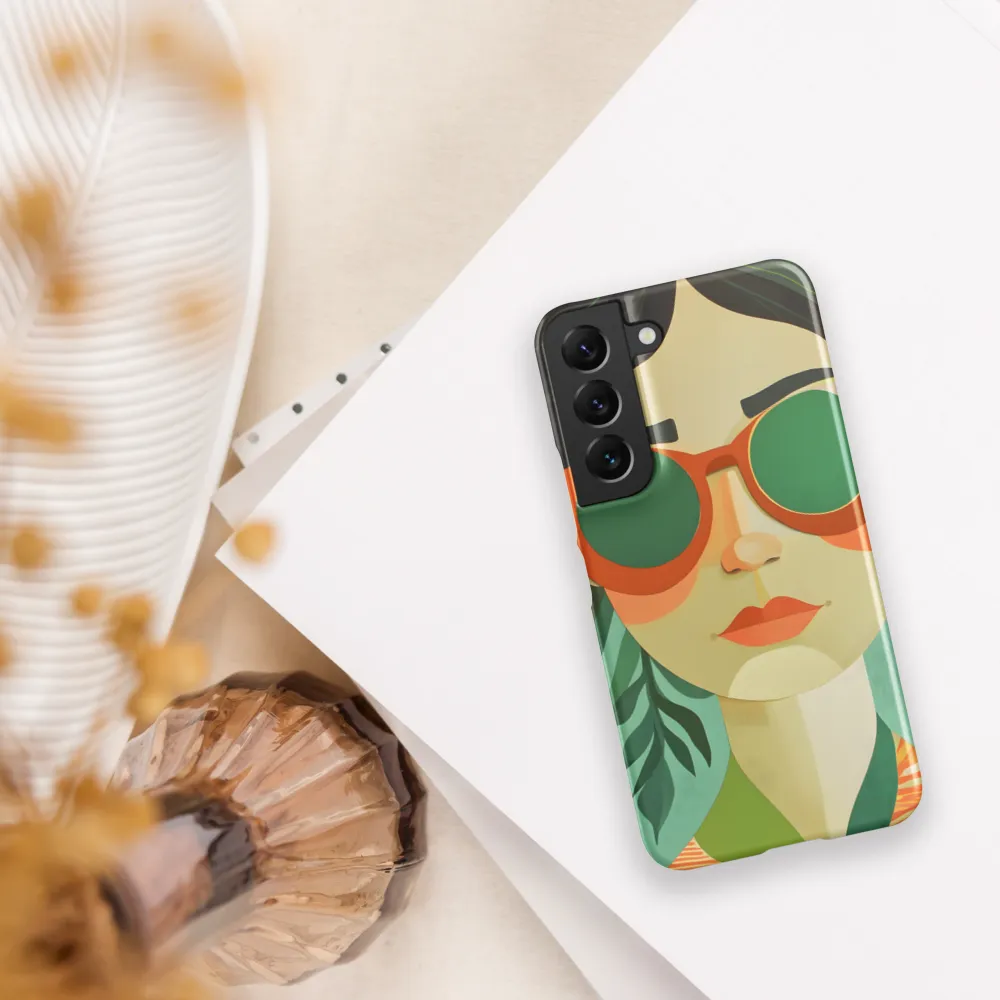 Bold Serenity: A Modern Portrait