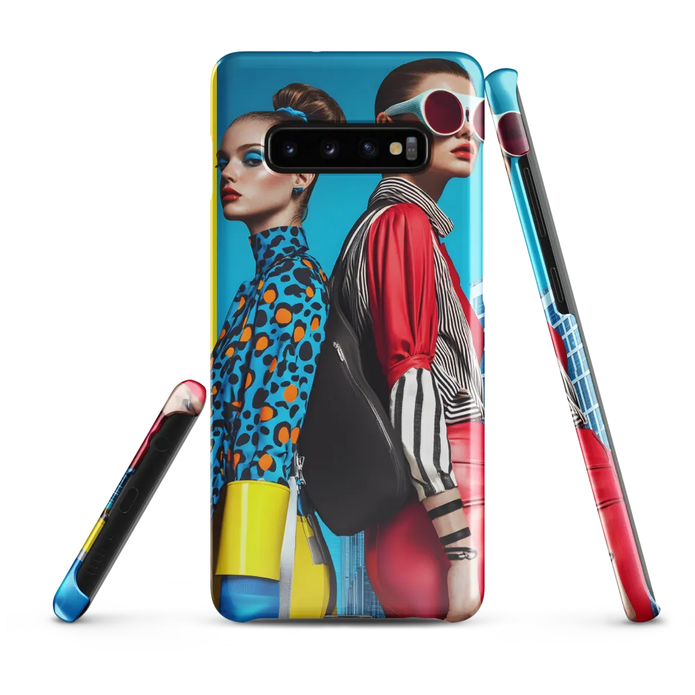 Urban Chic: A Bold Fashion Statement | Phone Case |  S10 Plus | Snap Case | Glossy