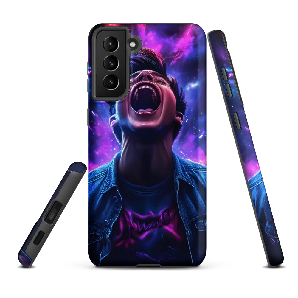 Cosmic Scream | Phone Case |  S21 Plus | Tough Case | Matte