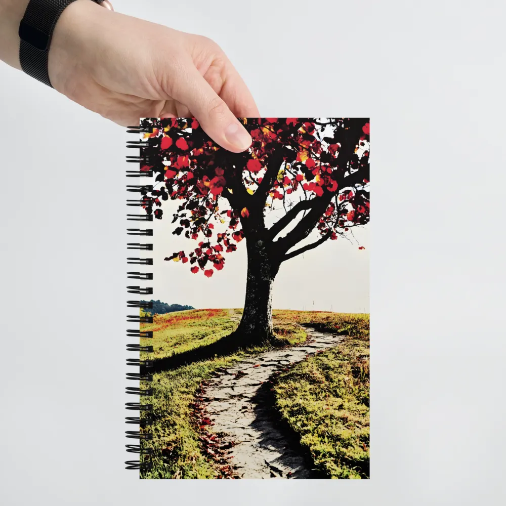 Autumn's Embrace | Spiral Notebook