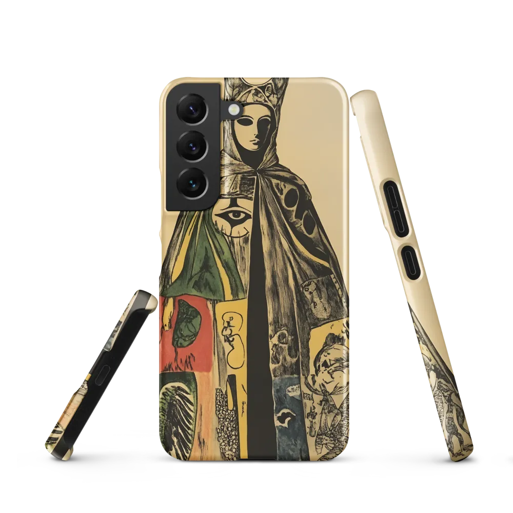 Mystical Cloak of Symbols | Phone Case |  S22 | Snap Case | Matte