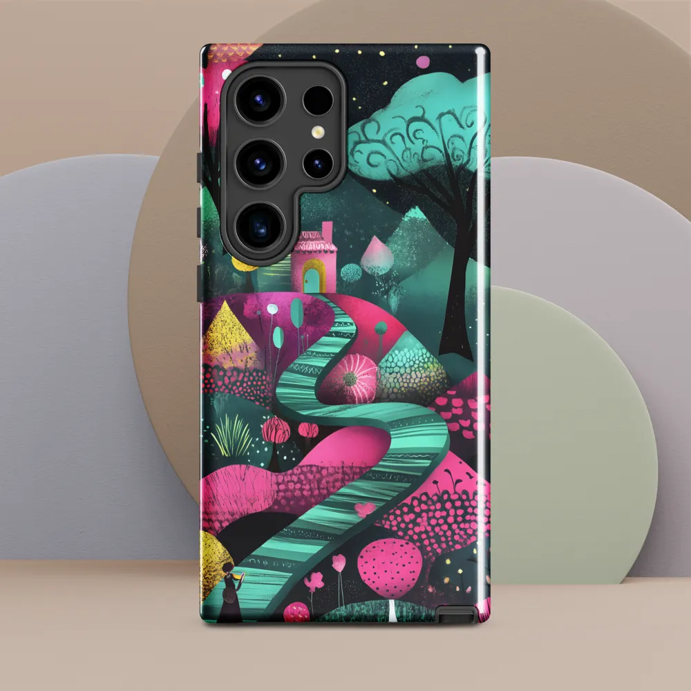 Whimsical Journey through Colorful Lands
