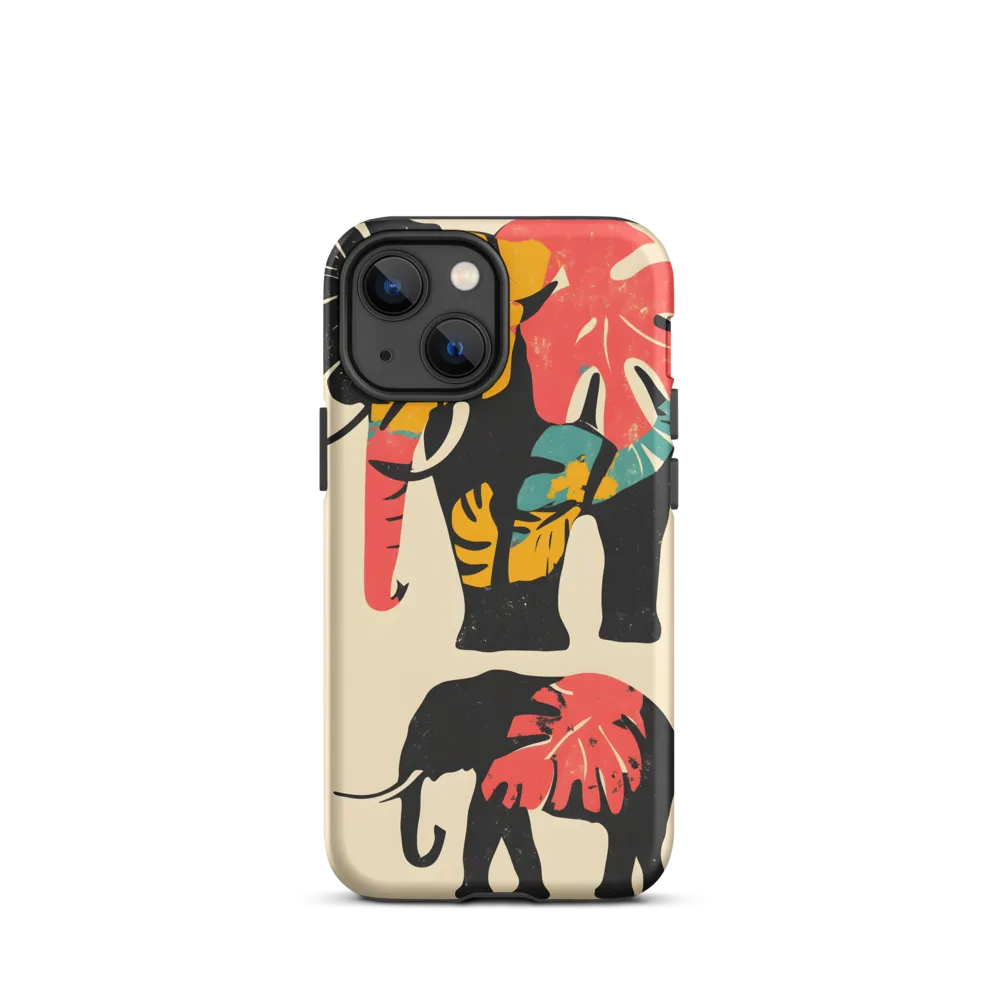 Tropical Elegance: The Elephant's Dance