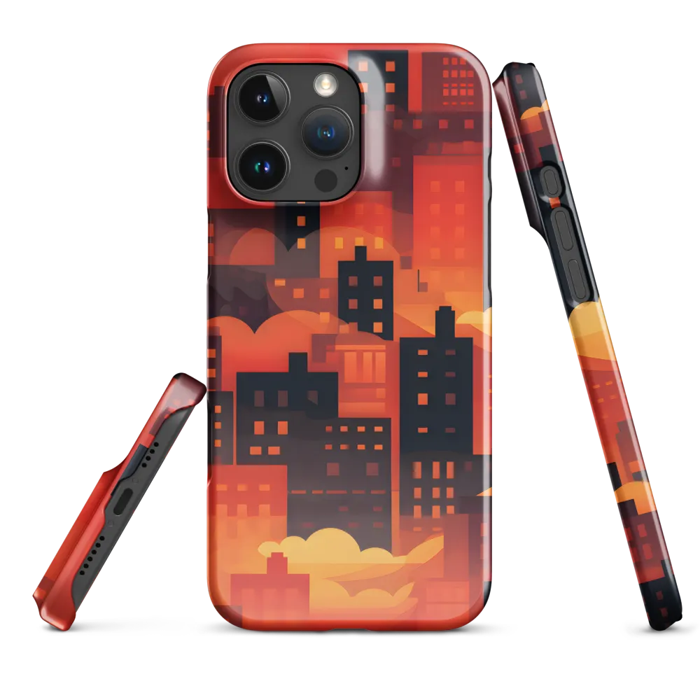Radiance of the Urban Horizon | Phone Case |  16 Pro Max | Snap Case | Glossy