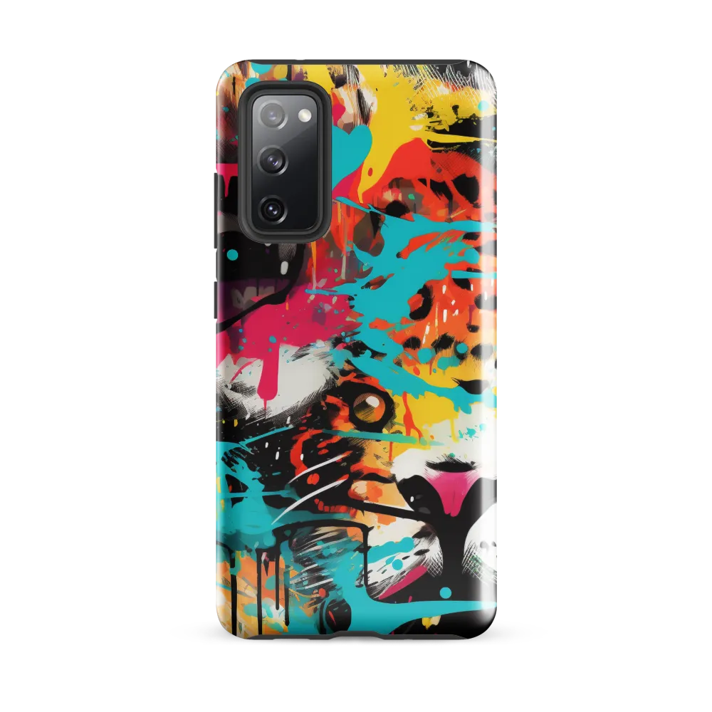 Fierce Fusion: Tiger and Lion in Graffiti