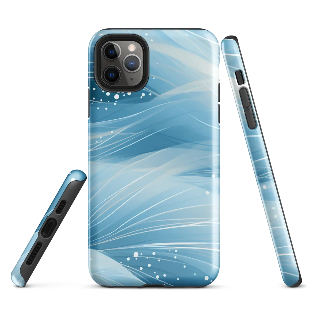 Ethereal Ocean Waves | Phone Case |  11 Pro Max | Tough Case | Glossy