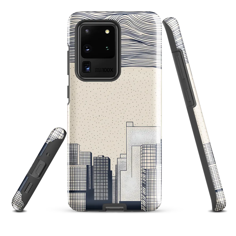 Urban Patterns: A Minimalist Skyline
