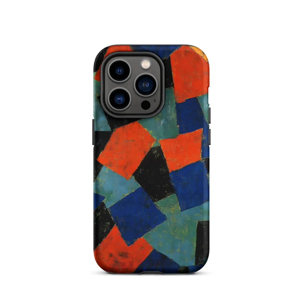Dynamic Geometry in Color | Phone Case |  14 Pro | Tough Case | Matte