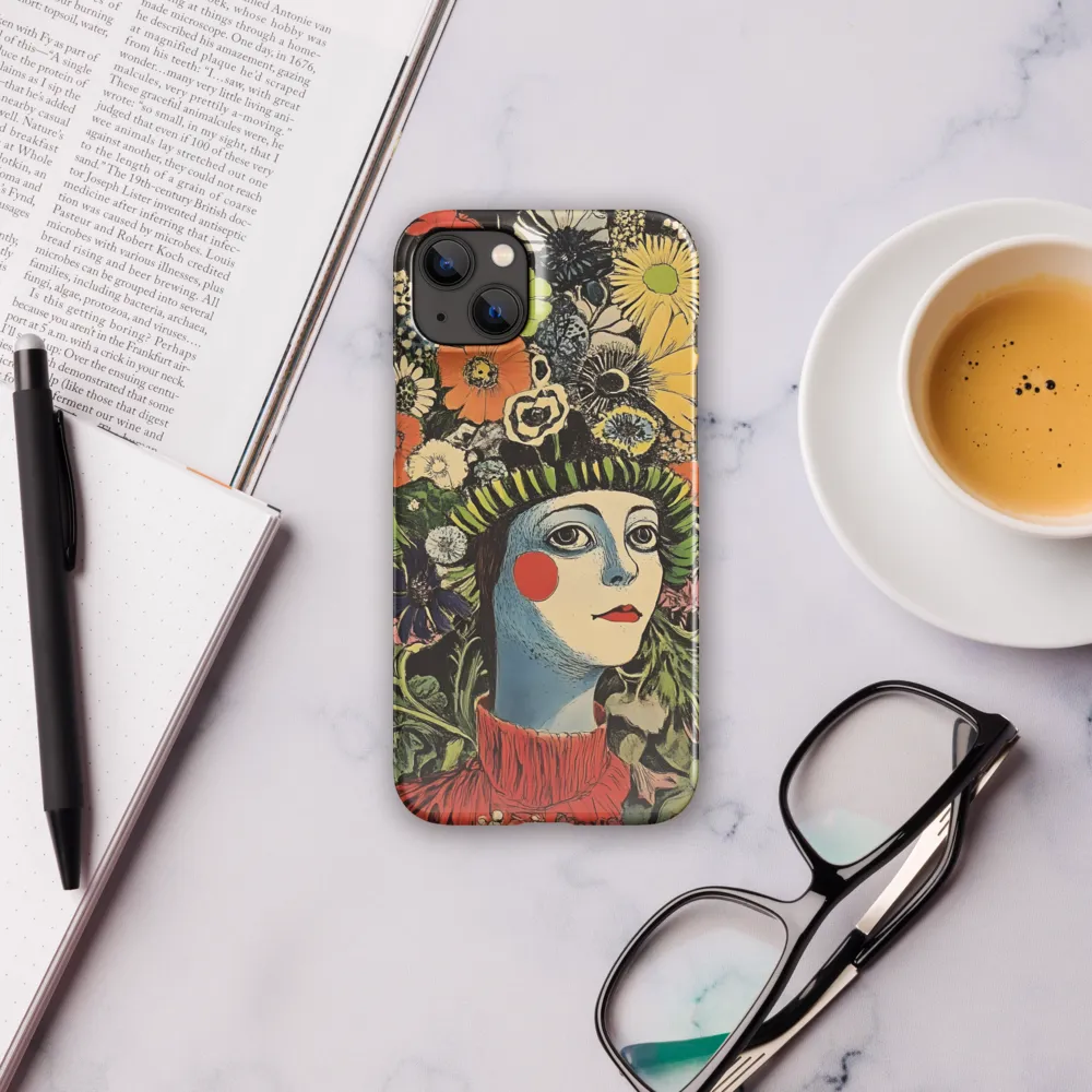 Floral Whimsy: A Portrait of Nature's Embrace