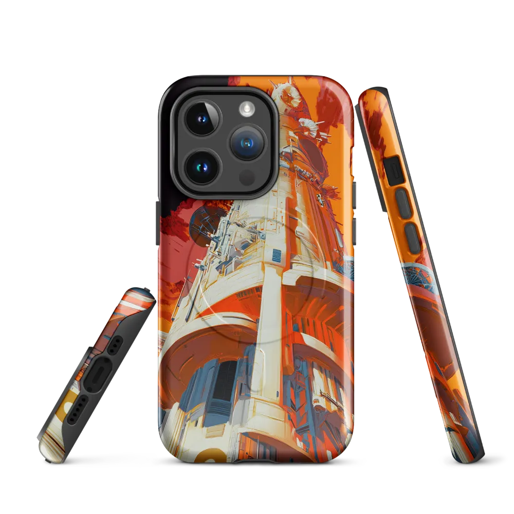 Ascendancy of the Tower | Phone Case |  14 Pro | MagSafe® Tough Case | Glossy