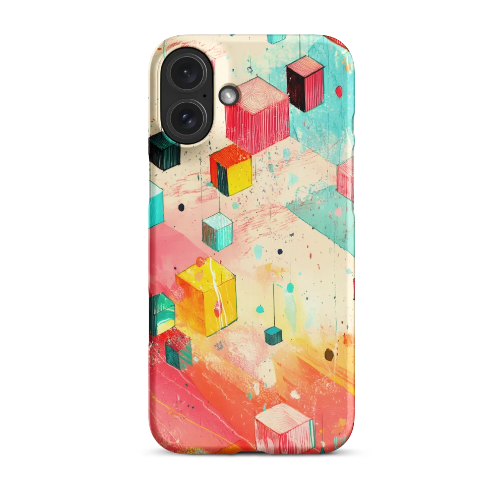 Suspended Cubes in Colorful Abstraction