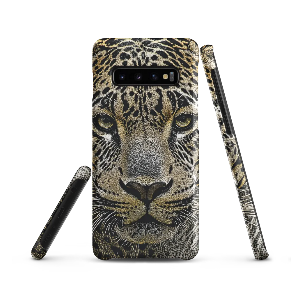 The Majestic Gaze: Portrait of a Leopard