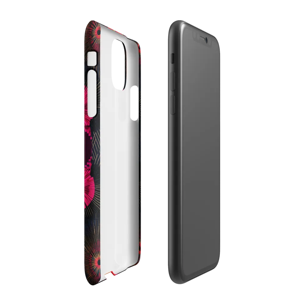 Dynamic Geometric Symphony | Phone Case |  11 | Snap Case | Matte