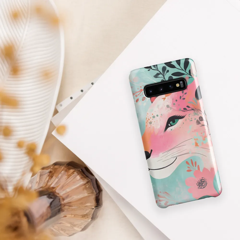Whimsical Majesty: A Floral Lion