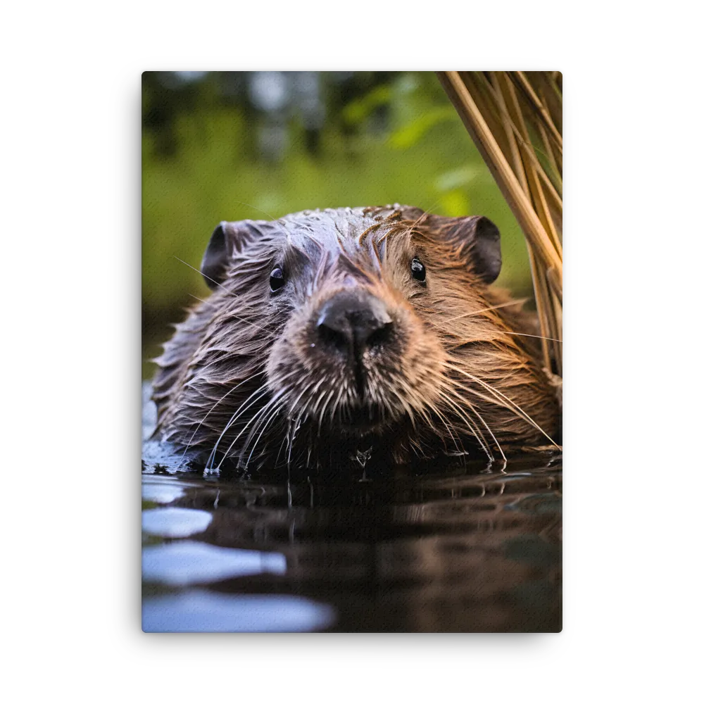 Emergence of the Beaver | Thin Canvas | 24″×32″