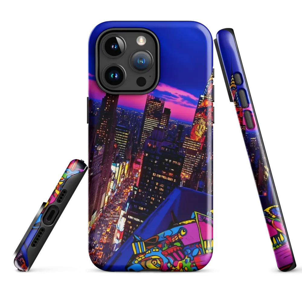 Neon Twilight: A City in Vibrance