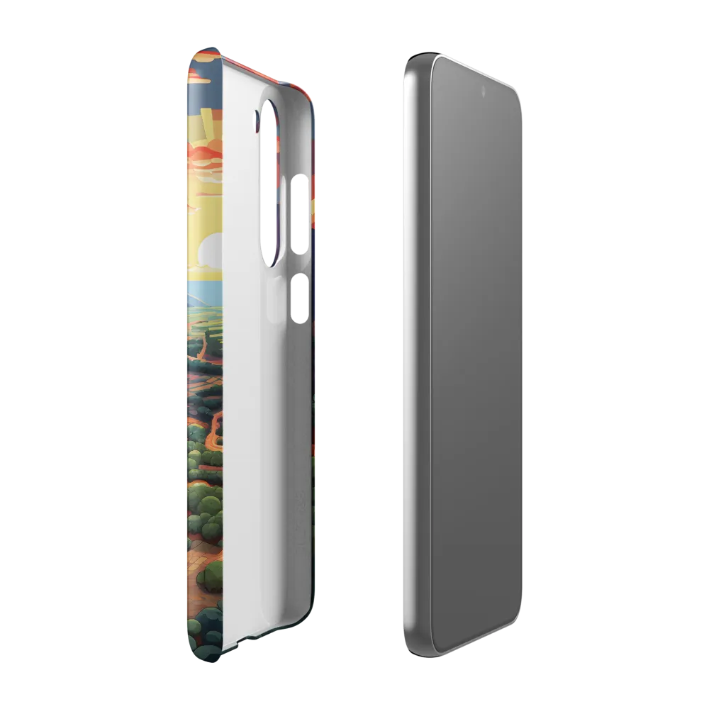 Desert Serenity at Dusk | Phone Case |  S23 Plus | Snap Case | Matte