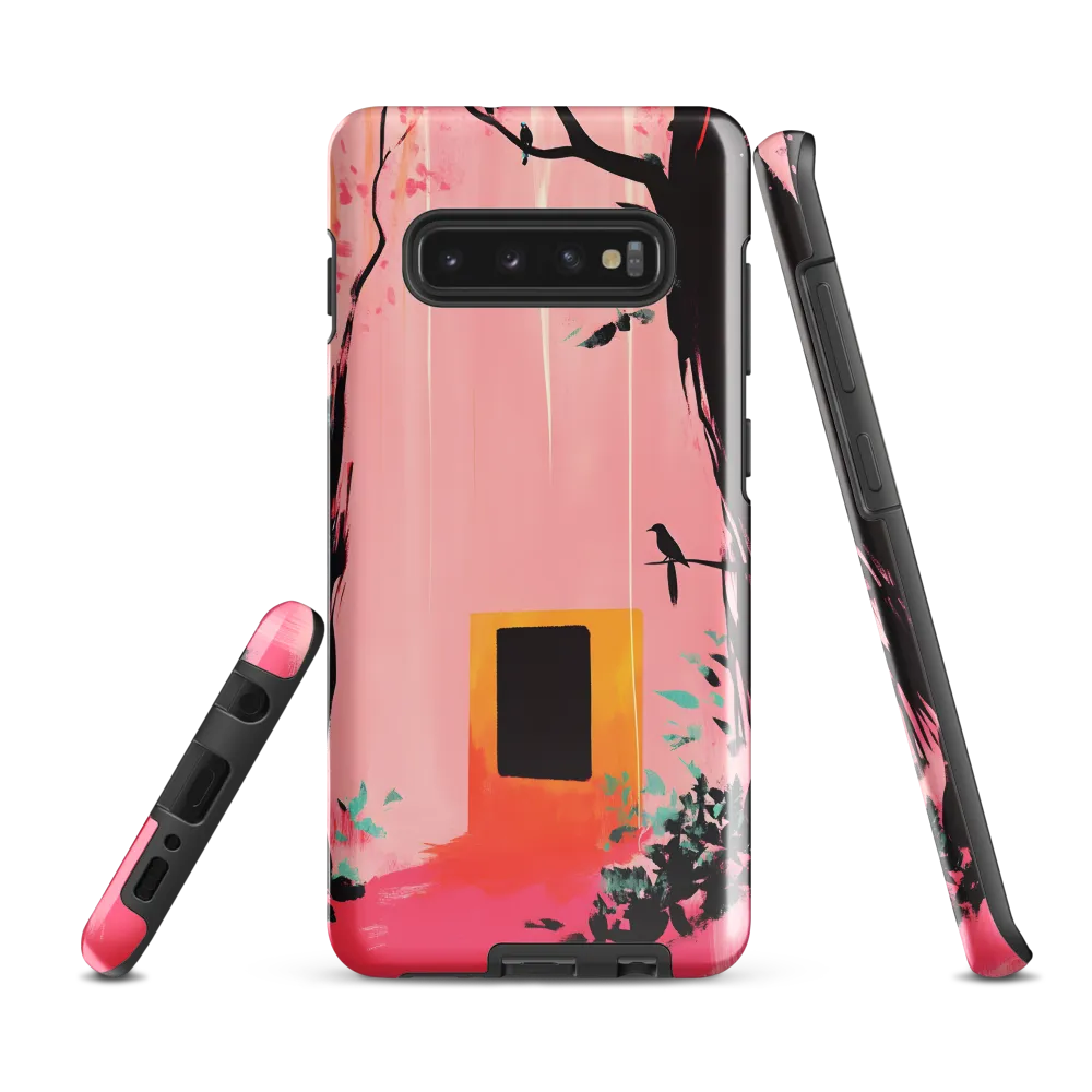 Nature's Silence | Phone Case |  S10 Plus | Tough Case | Glossy