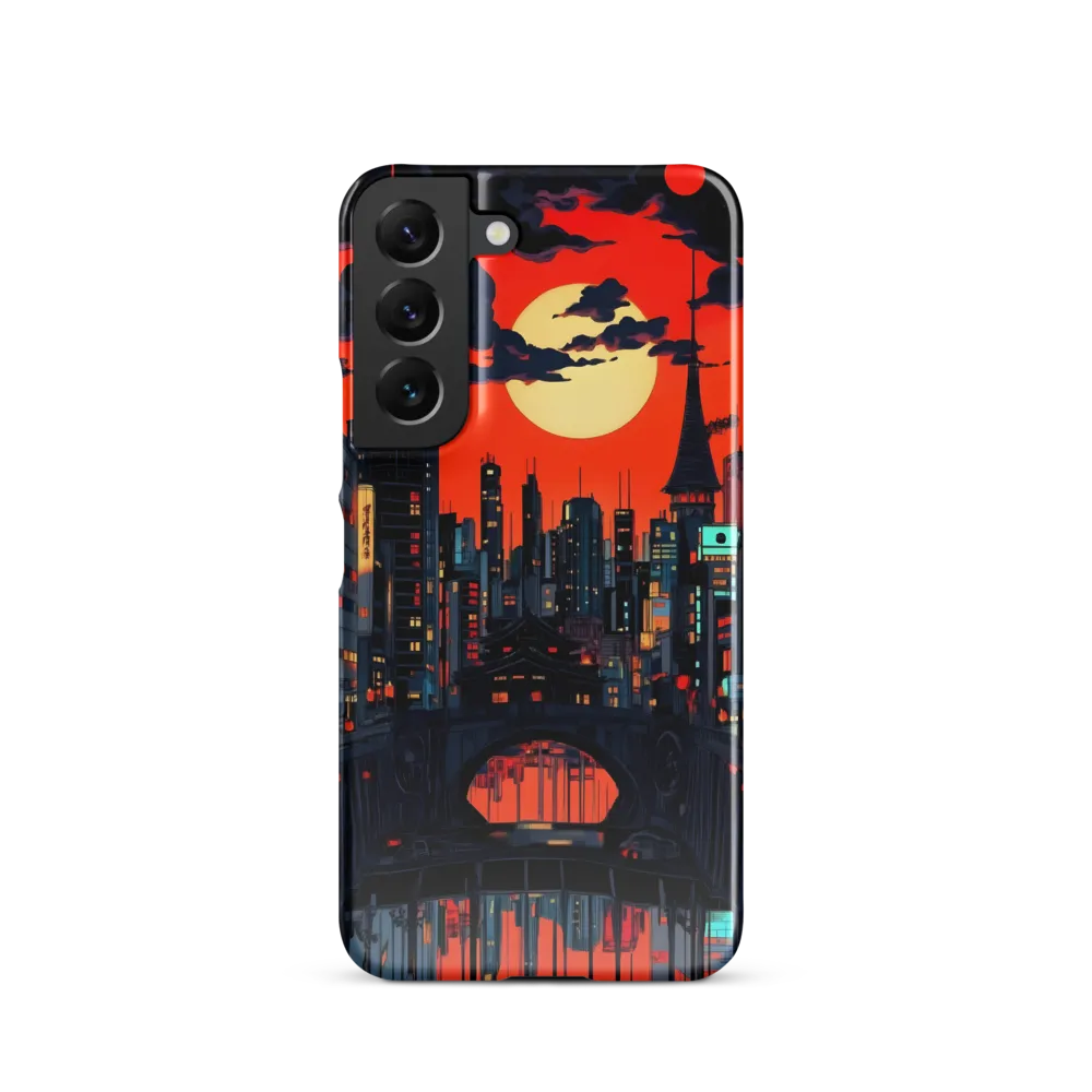 Nightfall in a Neon City