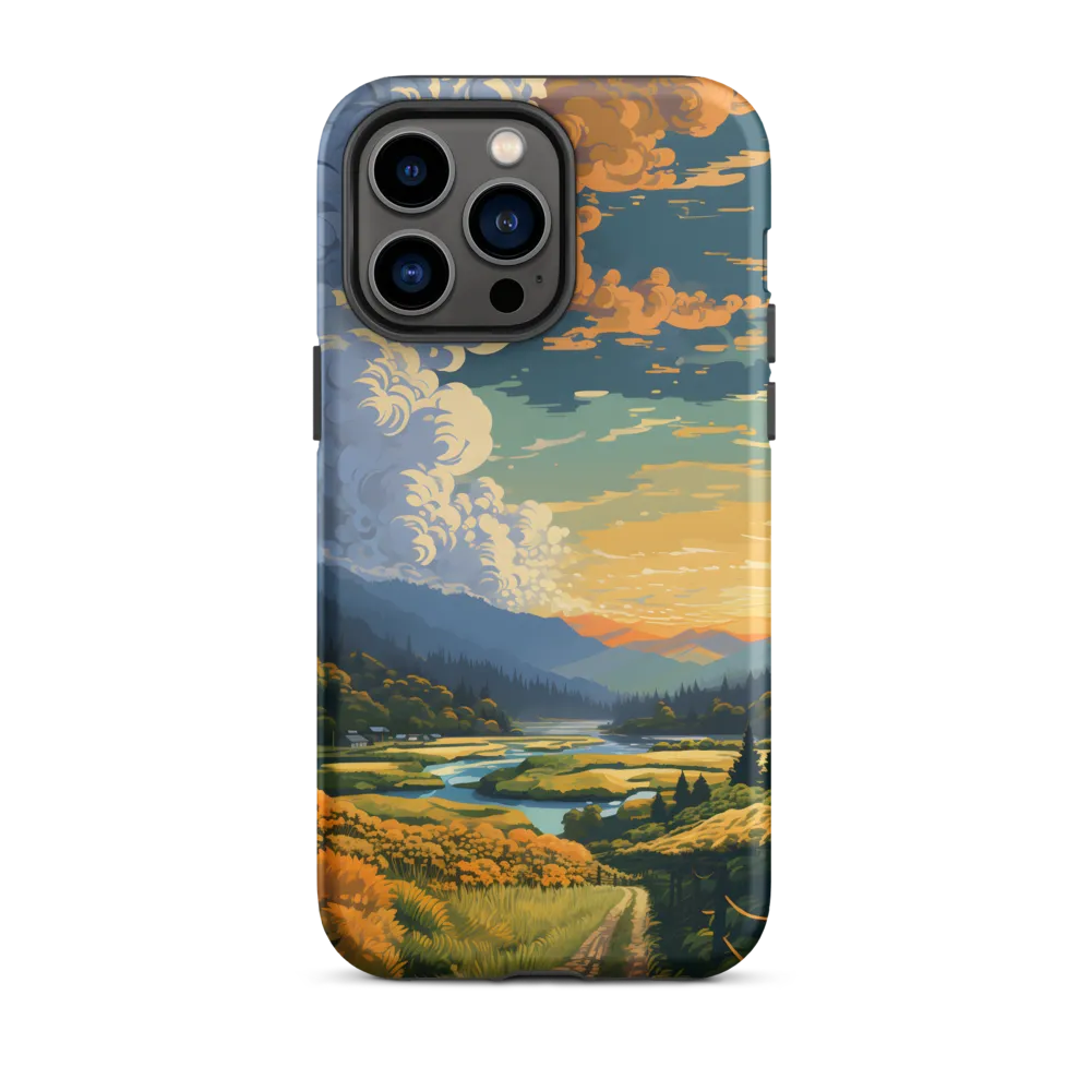 Tranquil Valley at Dusk