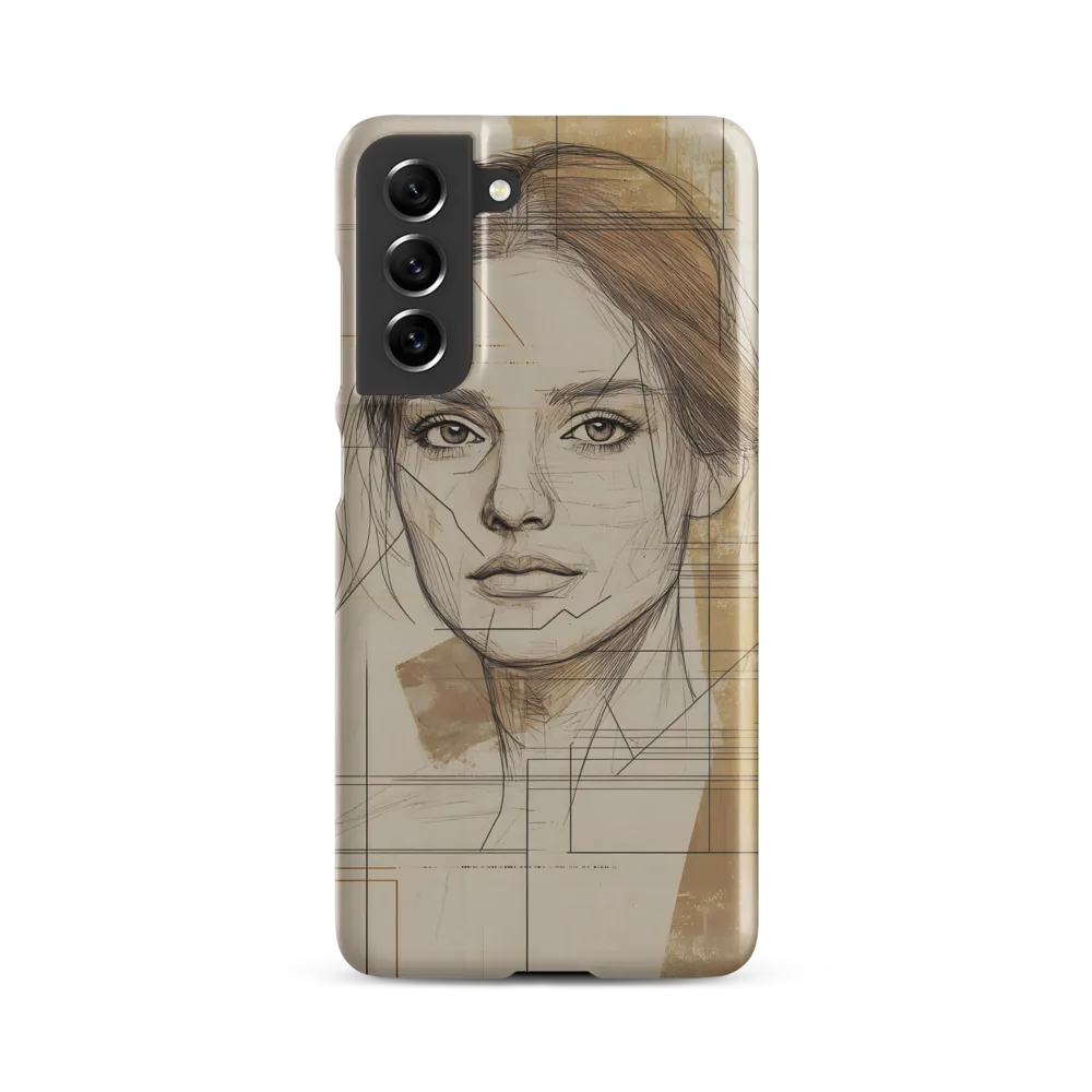 Geometric Elegance: A Modern Portrait