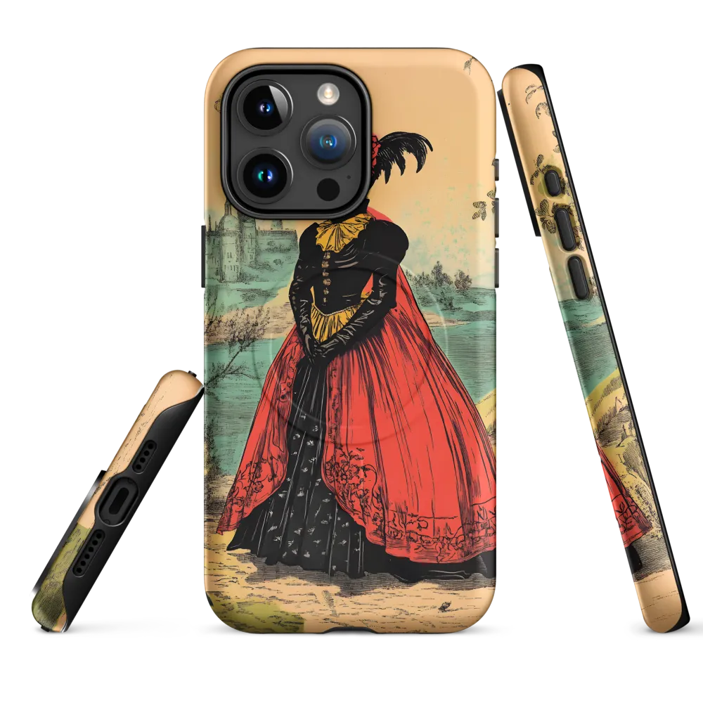 Elegance in Red and Gold