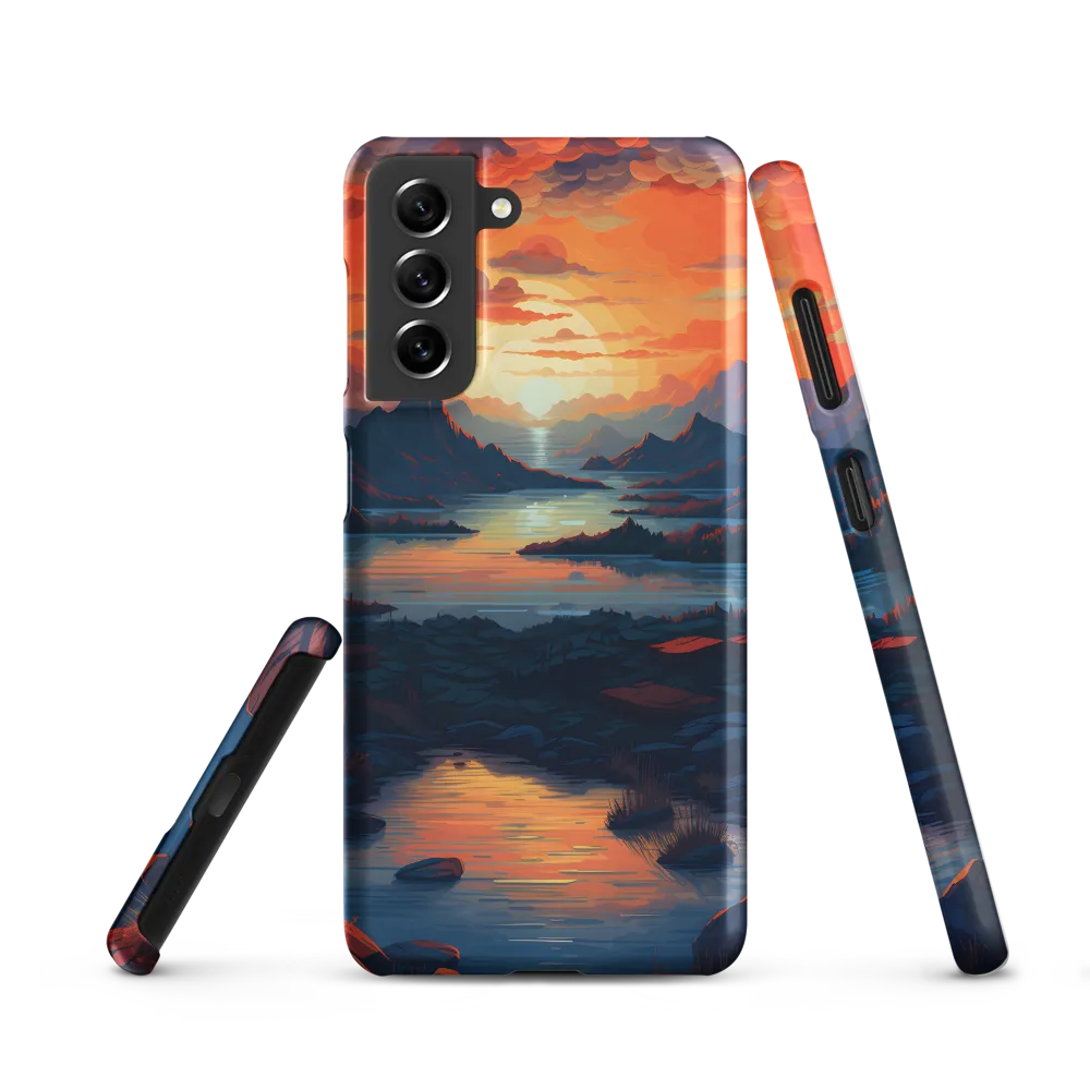 Ethereal Evening: A Digital Dusk