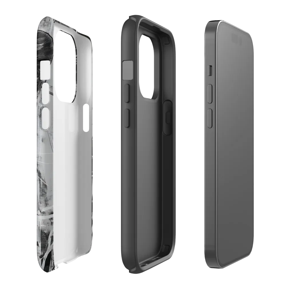 Majestic Gaze: The Leopard's Portrait | Phone Case |  14 Pro | Tough Case | Matte