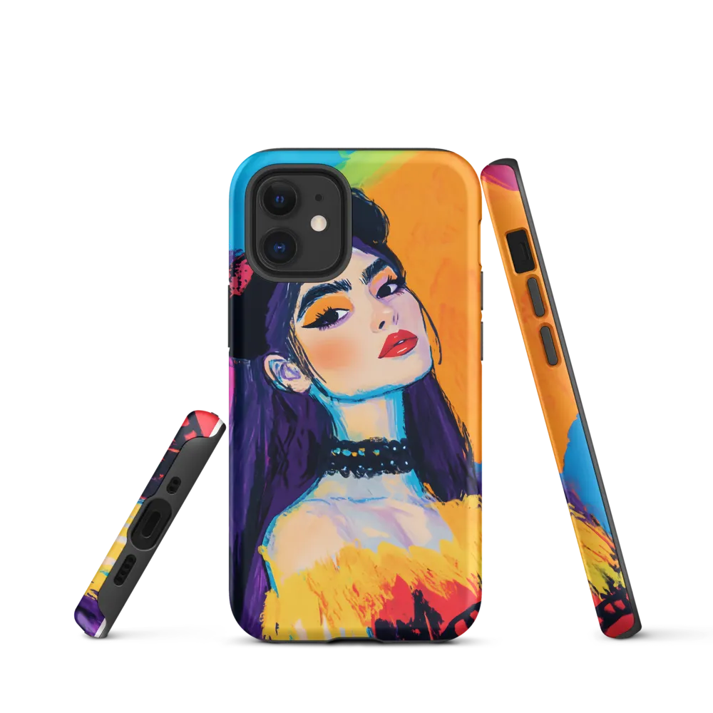 Vibrant Confidence | Phone Case |  12 mini | Tough Case | Matte