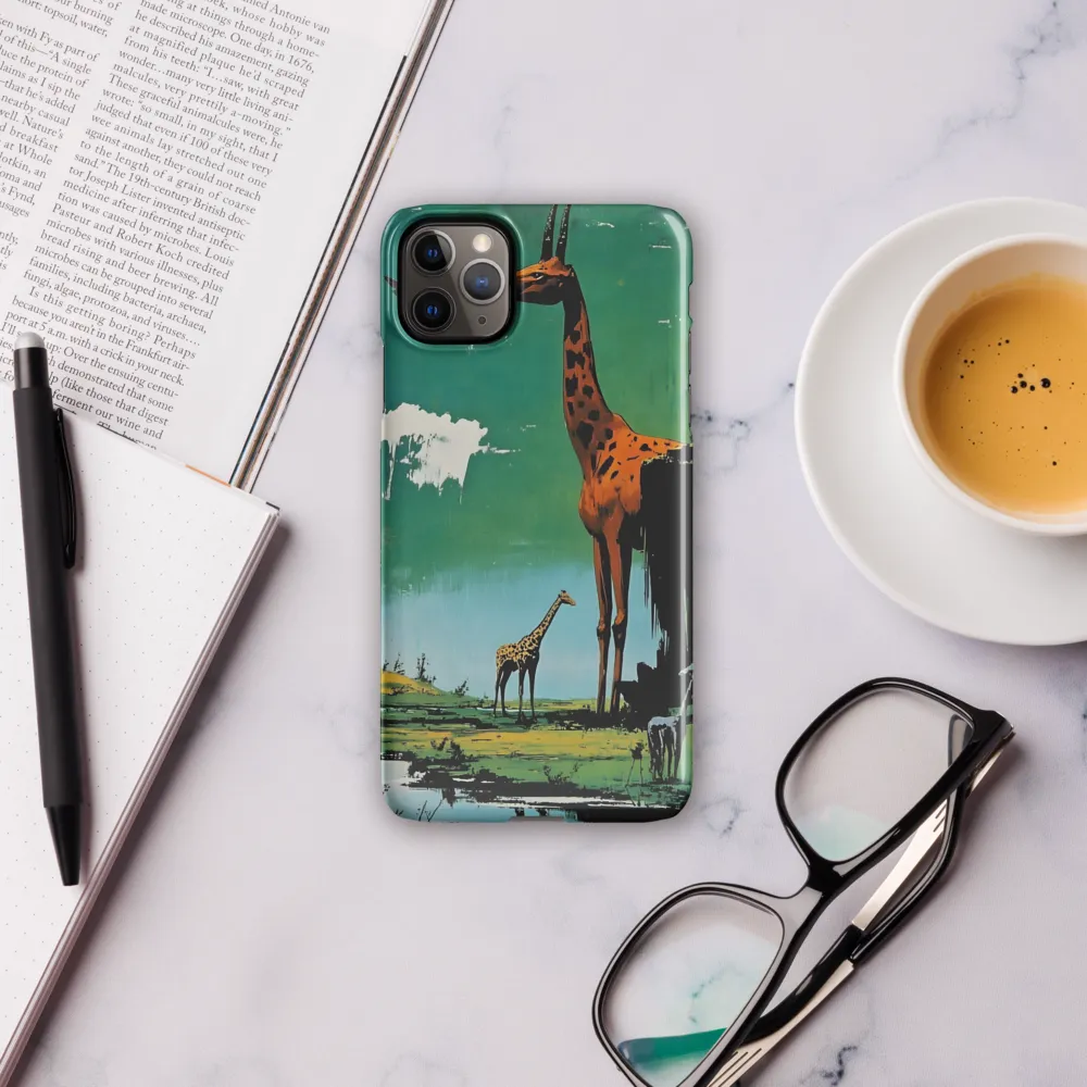 Giraffe Reverie | Phone Case |  11 Pro Max | Snap Case | Glossy